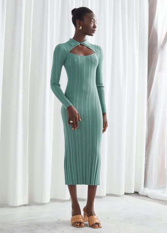 cutout jurk