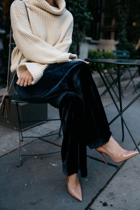 fluweel broek